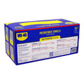 gray, 50 Box | angled three-quarter view of product packaging | Extra Absorbent Multipurpose Microfiber Towel | L40110G