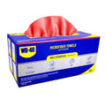 red, 50 Box | packaging with microfiber towel dispensed | Extra Absorbent Multipurpose Microfiber Towel | L40110R