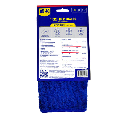 Multipurpose Microfiber Towel with Scrub Corner