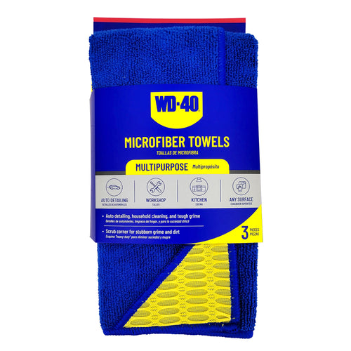 Multipurpose Microfiber Towel with Scrub Corner
