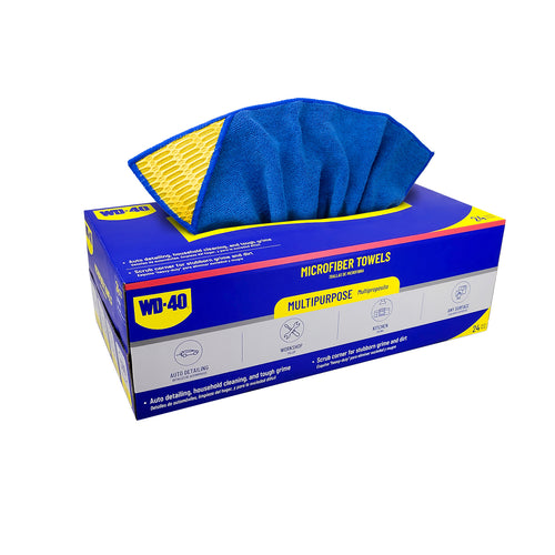 Multipurpose Microfiber Towel with Scrub Corner