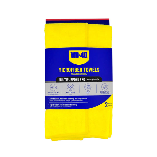 2-pack | Multipurpose Microfiber Towel | 16"x16" 280 GSM PRO