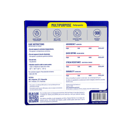 Microfiber Towels - 2 in 1