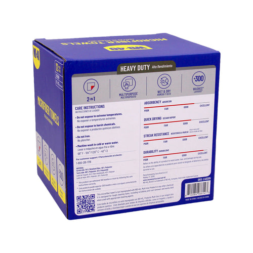 Heavy Duty Metalized Microfiber Towel