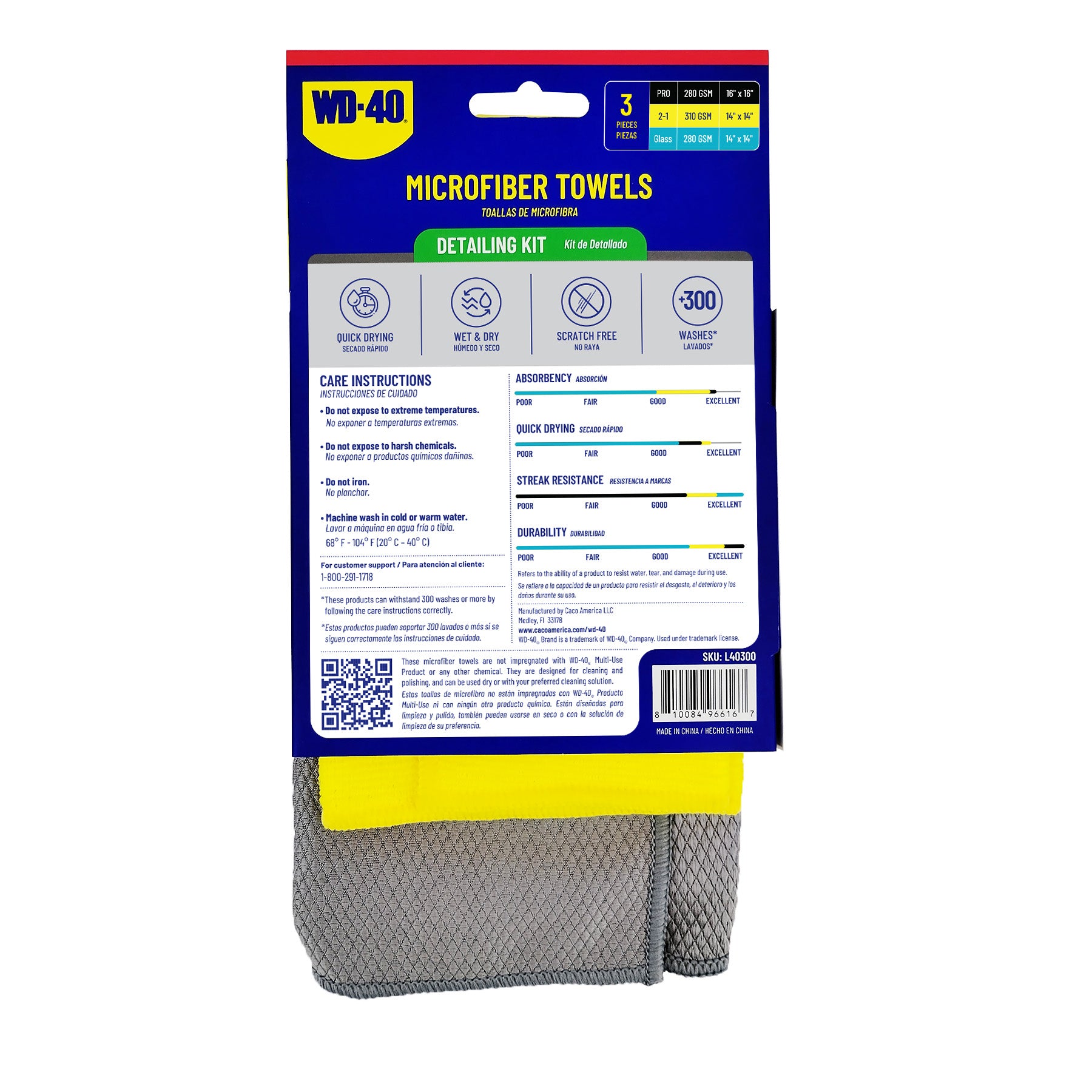 Microfiber Towel Detailing Kit