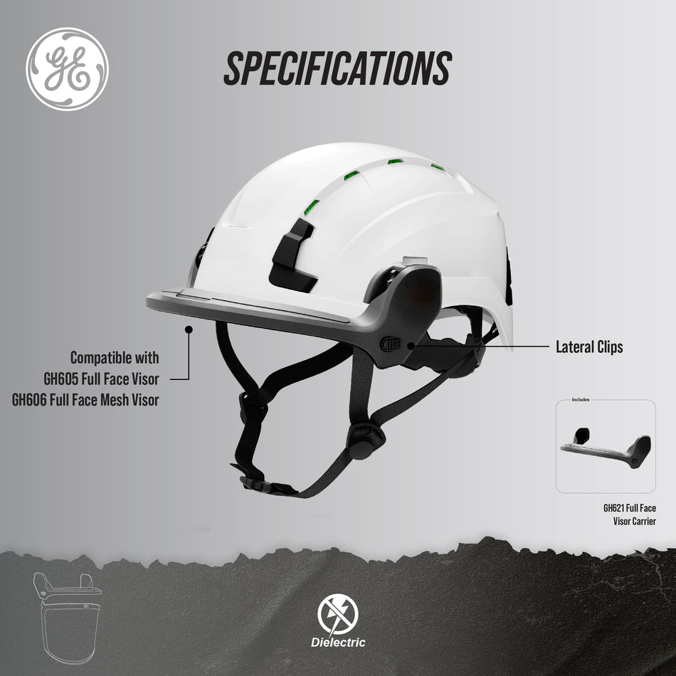 Full Face Visor Carrier | Black ABS