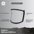 Full Face Visor | ANSI/ISEA Z87.1-2020 Z87+