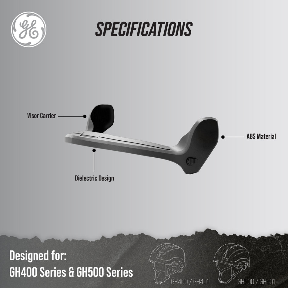 Full Face Visor Carrier | Black ABS