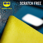 Yellow, 50 Box | Microfiber Towel | Extra Absorbent, Multipurpose