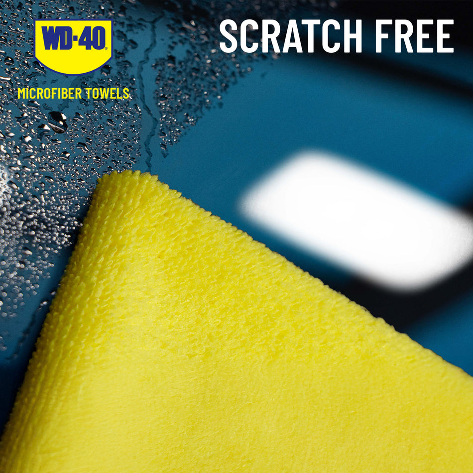 Yellow, 50 Box | Microfiber Towel | Extra Absorbent, Multipurpose