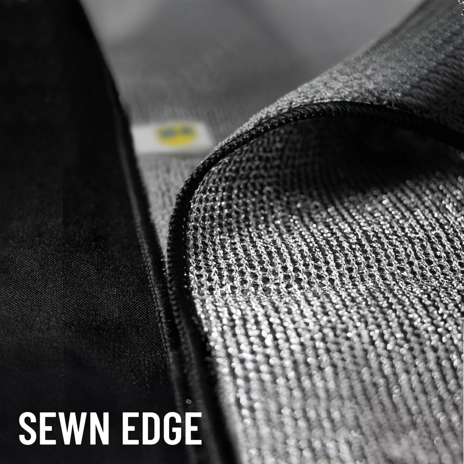 3 pack | Heavy Duty Metalized Microfiber Towel | L40202