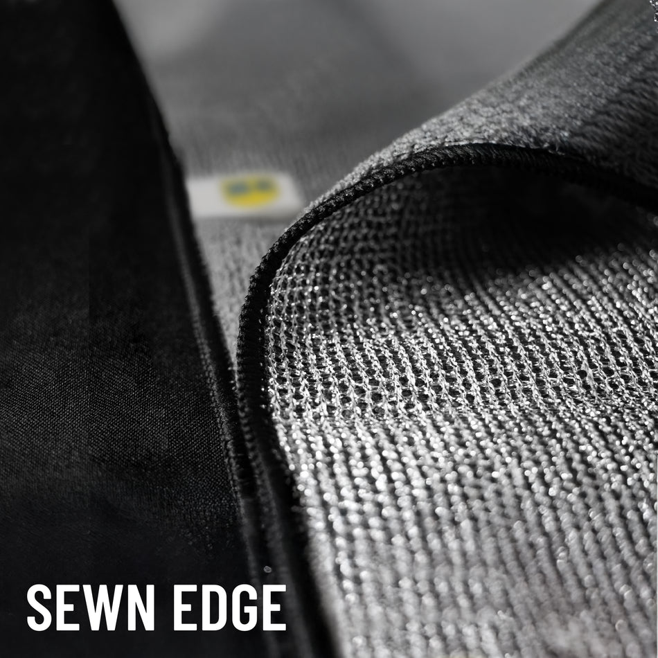 all-show | Heavy Duty Metalized Microfiber Towel | 250 GSM, 13x13 inch | WD-40