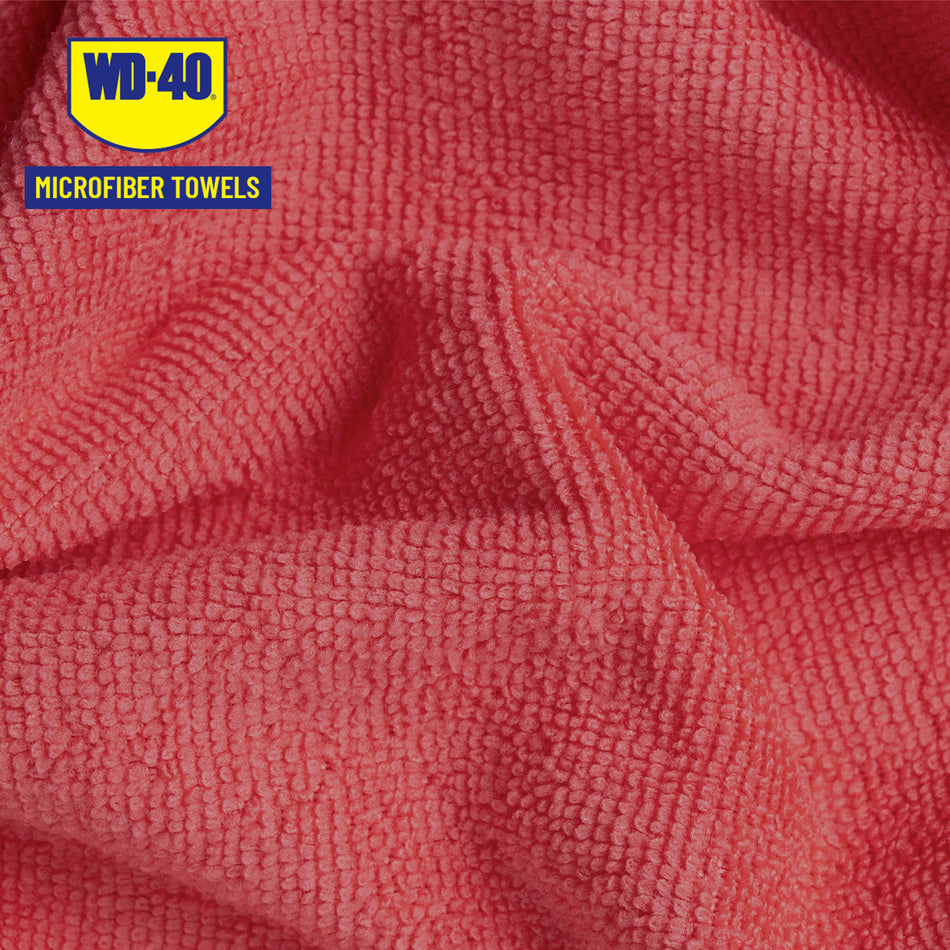 50 Box, red | Microfiber Towel | Extra Absorbent, Multipurpose