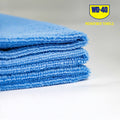 light blue, 3 Pack | close-up of folded microfiber texture detail | Extra Absorbent Multipurpose Microfiber Towel | L40102
