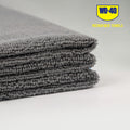 gray, 50 Box | close-up of folded towel texture | Extra Absorbent Multipurpose Microfiber Towel | L40110G