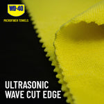 Yellow, 50 Box | Microfiber Towel | Extra Absorbent, Multipurpose