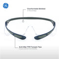 clear anti-scratch | Over-Prescription OTG Safety Glasses — GE PPE 12 Series, Dielectric, ANSI Z87.1 | GE112C