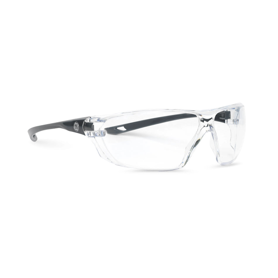 gray, Clear Anti-Scratch | Frameless Safety Glasses — GE PPE 03 Series, ANSI Z87.1 | GE203C