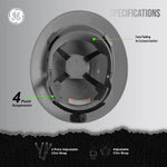 gray | interior top view showing suspension system | Full Brim Hard Hat — GE PPE GH329, ANSI Z89.1-2014 Type 1 Class E Dielectric | GH329G