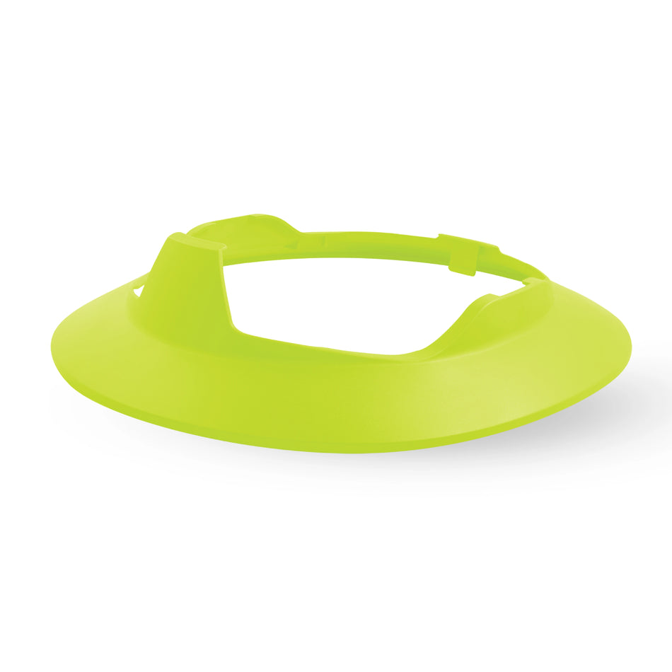hi-vis green | full brim hard hat side view | Full Brim Accessory — GE PPE GH626 | GH626HV