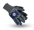 m, 1 Pack | ANSI Cut Level 5 | TPR Impact Foam Nitrile Work Gloves — GE PPE GG244, Impact Resistant | GG244MC