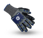 m, 1 Pack | ANSI Cut Level 5 | TPR Impact Foam Nitrile Work Gloves — GE PPE GG244, Impact Resistant | GG244MC