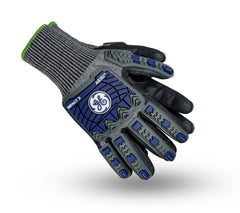 TPR Impact Foam Nitrile Work Gloves — GE PPE GG244, Impact Resistant