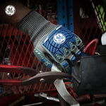 s, 1 Pack | ANSI Cut Level 5 | TPR Impact Foam Nitrile Work Gloves — GE PPE GG244, Impact Resistant | GG244SC