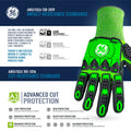 l | Sandy Nitrile TPR Impact Work Gloves — GE PPE GG240, Impact Resistant | GG240LC