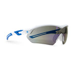white/blue, Blue Mirror Anti-Fog | ANSI Z87.1 Anti-Fog Lenses | Wrap-Around Safety Glasses — GE PPE 10 Series, Anti-Fog, ANSI Z87.1 | GE110BAF