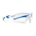 white/blue, Clear Anti-Fog | ANSI Z87.1 Anti-Fog Lenses | Wrap-Around Safety Glasses — GE PPE 10 Series, Anti-Fog, ANSI Z87.1 | GE110CAF