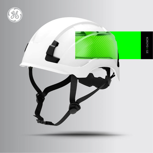 Non-Vented Type 2 Safety Helmet with Koroyd — GE PPE GH501, ANSI Z89.1-2014 Class E & G