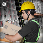 yellow | GH326Y vented cap style hard hat with chin strap | Vented Cap Style Hard Hat — GE PPE GH326, ANSI Z89.1-2014 Type 1 Class C | GH326Y